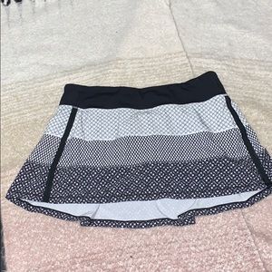 LuLuLemon Athletica skirt with shorts
